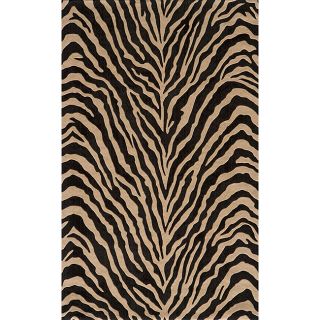 Power loomed Bengal Charcoal Rug (20x30)