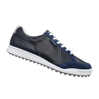 Ashworth Men's Cardiff Black/ White/ Navy Golf Shoes Ashworth Men's Golf Shoes