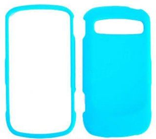 For Samsung Admire Vitality R720 Neon Light Blue Rubber Spray Hard Phone Case Accessories Cell Phones & Accessories