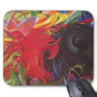 Franz Marc   Fighting forms Mousepads