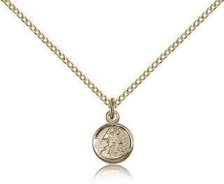 Guardian Angel Pendants   Gold Filled Guardian Angel Pendant Including 18 Inch Necklace Jewelry