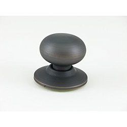 Oil rubbed Bronze Mushroom Dummy Doorknob