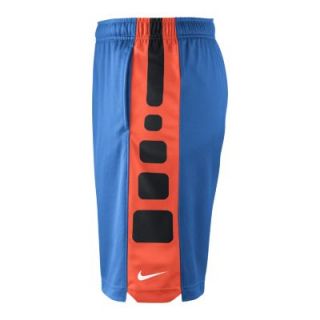 Nike Elite Striped Boys Basketball Shorts   Photo Blue