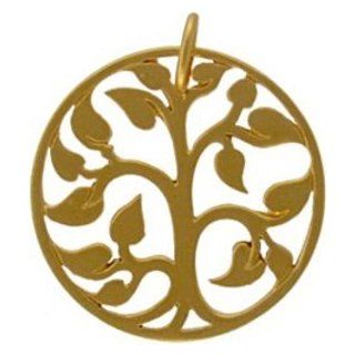 Vermeil Tree of Life Gold Charm