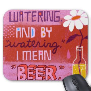 Shoebox "Friendship and Beer" Quote Mouse Pads