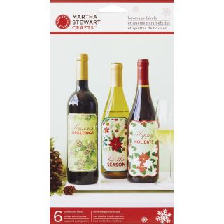 Martha Stewart Wine Woodland Labels (pack Of 6)