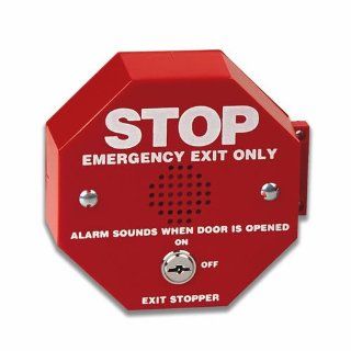 STI 6400 Red Exit stopper   Household Alarms And Detectors  