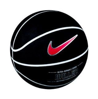 Nike Mini Baller Basketball Blk/Silver/Red  Sports & Outdoors