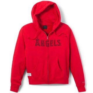 Los Angeles Angels of Anaheim Women's Full Zip Fleece Sweatshirt  Sports Fan Sweatshirts  Sports & Outdoors