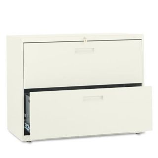 Hon 500 Series 36 inch Wide Two drawer Lateral file Metal Cabinet