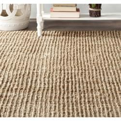 Hand woven Weaves Natural colored Fine Sisal Rug (26 X 22)