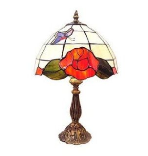 60w Tiffany Glass Table Light with Butterfly Pattern   Pendant Porch Lights  