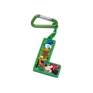 Mickey and Friends Letter L Laser Cut Keychain  Key Tags And Chains 