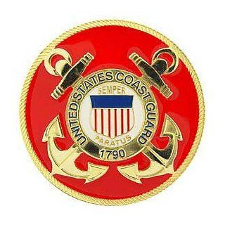 U.S. Coast Guard Car/Truck Grille Badge Emblem (3") Automotive