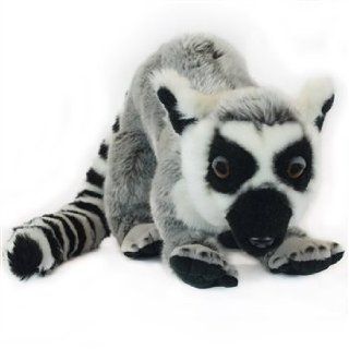Realistic Ring tailed Lemur Stuffed Animal by SOS Toys & Games