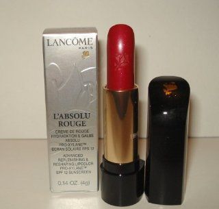 Lancome L'absolu Rouge SPF 12 Sunscreen Rouge Canaille  Lipstick  Beauty