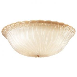 Kichler Lighting 340002 Edenvale Etched Golden Antique Bowl Glass Shade (Glass Only, Fitter Sold Separately)   Ceiling Fans  
