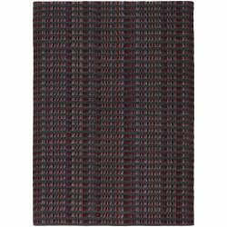 Hand tufted Contemporary Mandara Wool Area Rug (79 X 106)