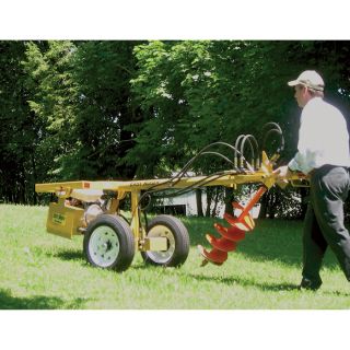 Easy Auger Hydraulic Earth Auger — 270cc Engine, 350 Ft.-Lbs. of Torque, Model# EA93H  Auger Powerheads, Bits   Extensions