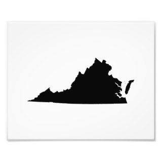 Virginia in Black and White Photographic Print