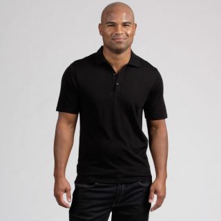 Minus33 Mens Kearsarge Black Merino Wool Lightweight Base Layer Polo Shirt