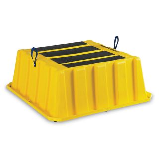 Dixie Stepping Stand   One Step   37X37x14   Yellow