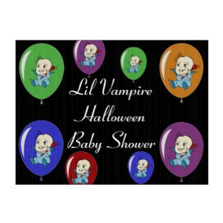 Little Vampire Baby Shower Yard Sign
