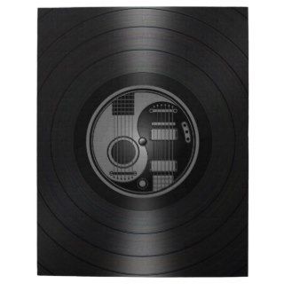 Grey and Black Yin Yang Guitars Vinyl Graphic Puzzles