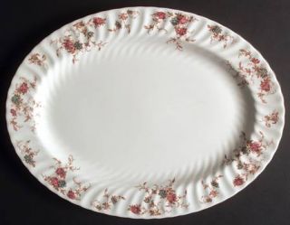 Minton Ancestral (Wreath Backstamp) 16 Oval Serving Platter, Fine China Dinnerw