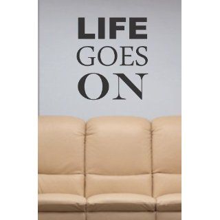 LIFE GOES ON decal sticker wall beautiful words 2pac tupac nice quote   Other Products  