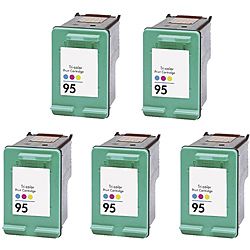 Hewlett Packard 95 Colored Ink Cartridge (pack Of 5 Color) (remanufactured)