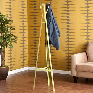 Upton Home Brayden Green/ Yellow Metal Hall Tree Upton Home Accent Pieces