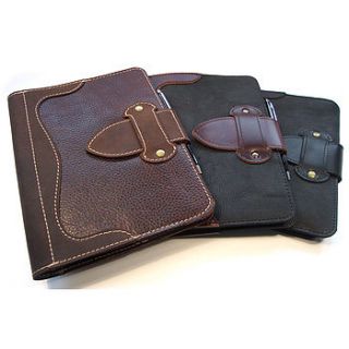 leather notebook cover by pinegrove leather