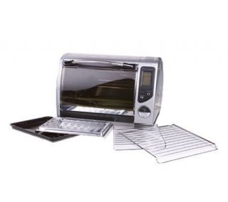 cooksessentials 6 Slice Infrared and Halogen Light Toaster Oven —