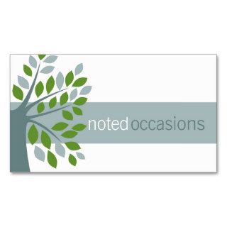 Modern Business Cards Teal and Lime