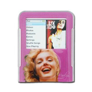 Marilyn PVC Pouch for ipod Nano Video 4 GB, 8 GB (Pink)   Players & Accessories