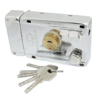 Amico Door Security Dead Bolt Deadlock Rim Lock Replacement w 5 Keys   Padlocks  