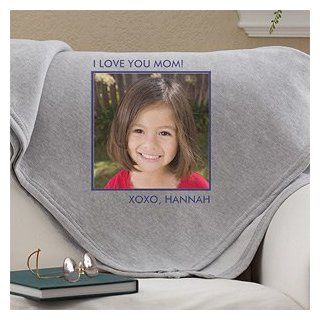 Personalized Photo Sweatshirt Blanket   Picture Perfect   Home And Garden Products
