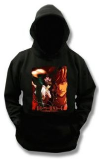 Death Note L Kick & Kira Ryuk Mens Hoodie Sweatshirt DB10030 Clothing