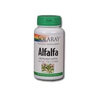 Solaray   Alfalfa, 430 mg , 100 capsules Health & Personal Care