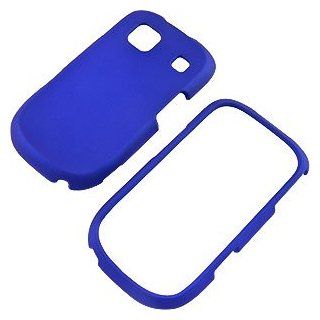 Blue Rubberized Protector Case for ZTE Z431 Cell Phones & Accessories