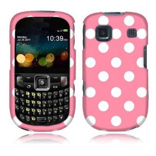 Zte Z431 Pink Polka Dots Cover Cell Phones & Accessories