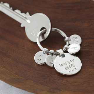 'love you' key ring by kutuu