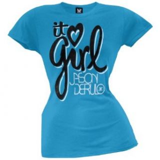 Jason Derulo   It Girl Juniors T Shirt Clothing