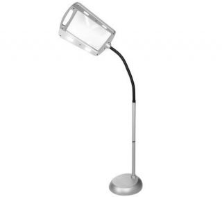 Floor Standing Full Page Lighted Magnifier w/Flexible Neck —