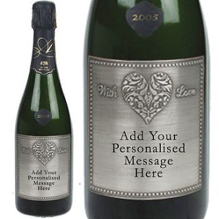 personalised grand cru champagne by giftsonline4u