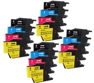Discountinkllc  16 Pack Compatible LC75 LC71 Set Ink Cartridges for Brother MFC J280W MFC J425W MFC J430W