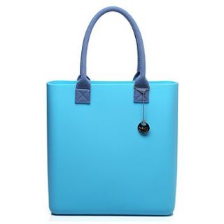 silicone handbag caribbean blue edition by fablou