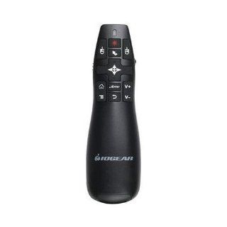 IOGEAR GME430R Red Point Pro 2.4GHz Gyroscopic Presentation Mouse with Laser Pointer Computers & Accessories