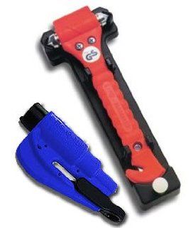 Life Hammer & Res Q Me Kit (Orange/Blue) Automotive